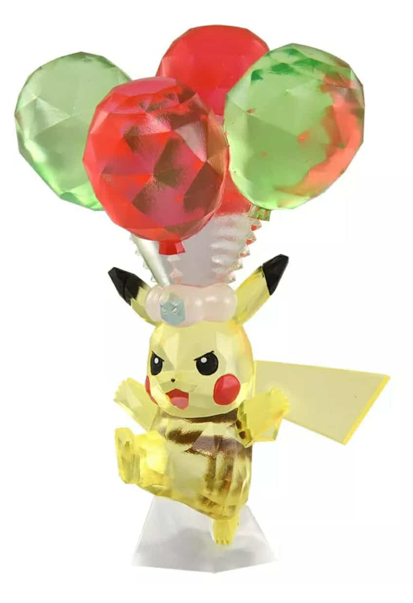 Pokemon Moncolle Figure Flying Tera Type Terastal Pikachu