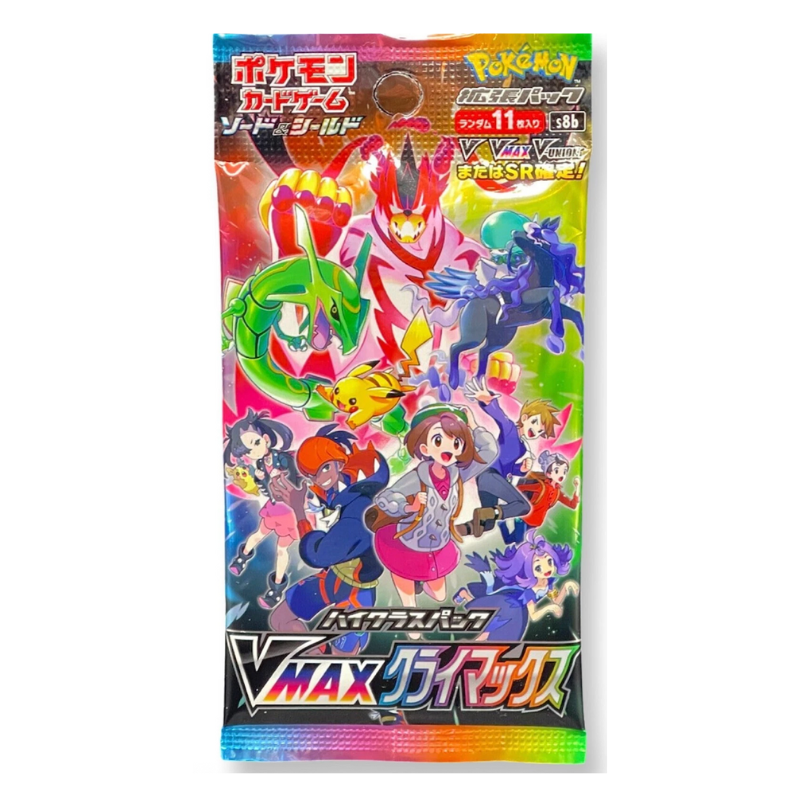 Pokemon Japanese VMAX Climax s8b Booster Pack