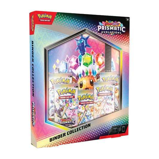 Pokemon Prismatic Evolutions SV8.5 English Binder Collection