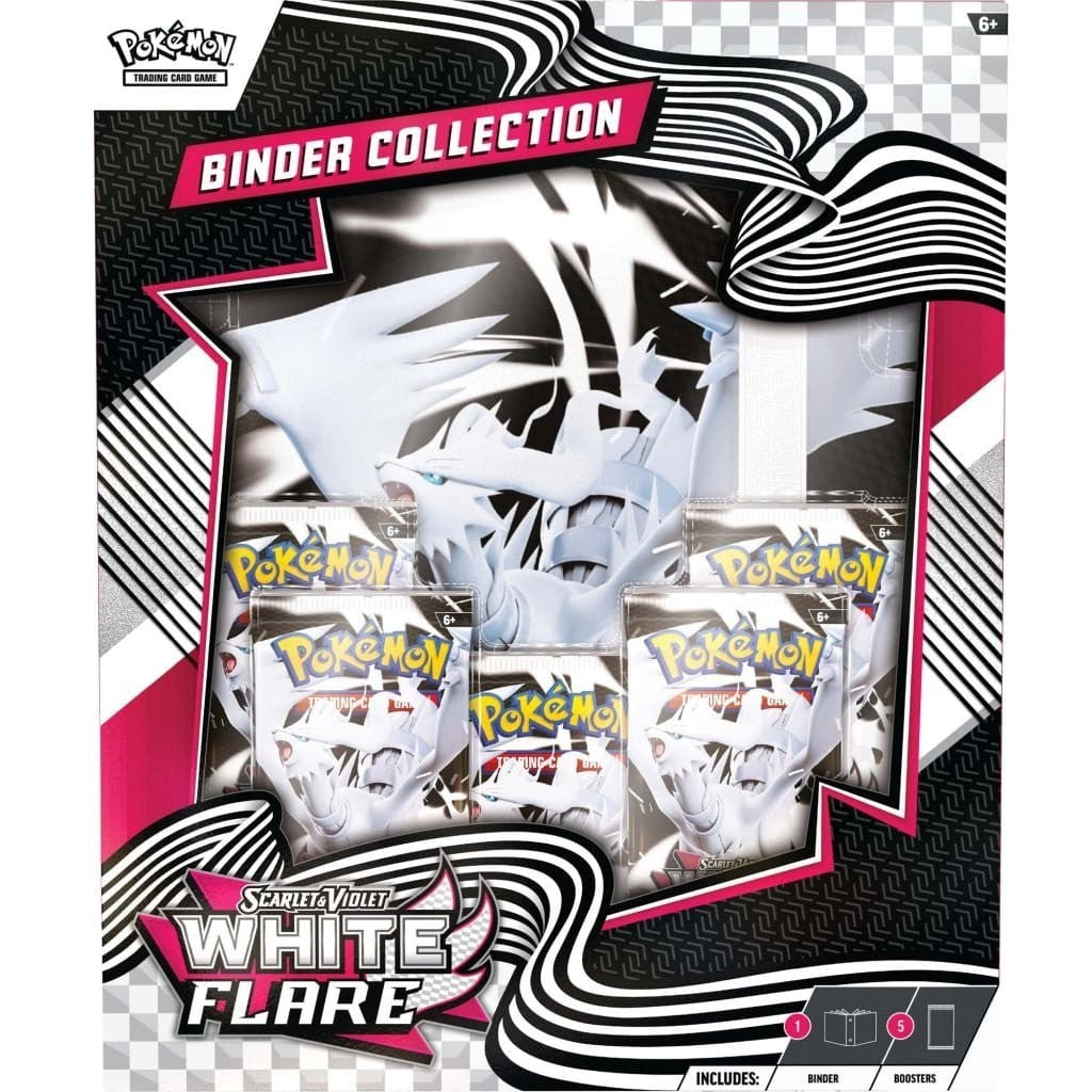White Flare Binder Collection