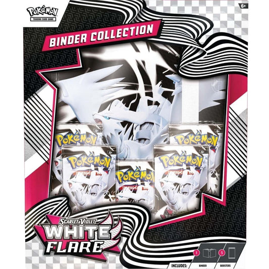 White Flare Binder Collection