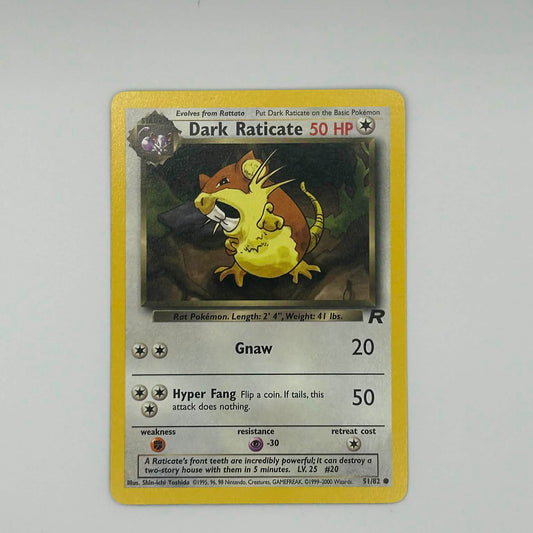 Dark Raticate - Team Rocket (TR)