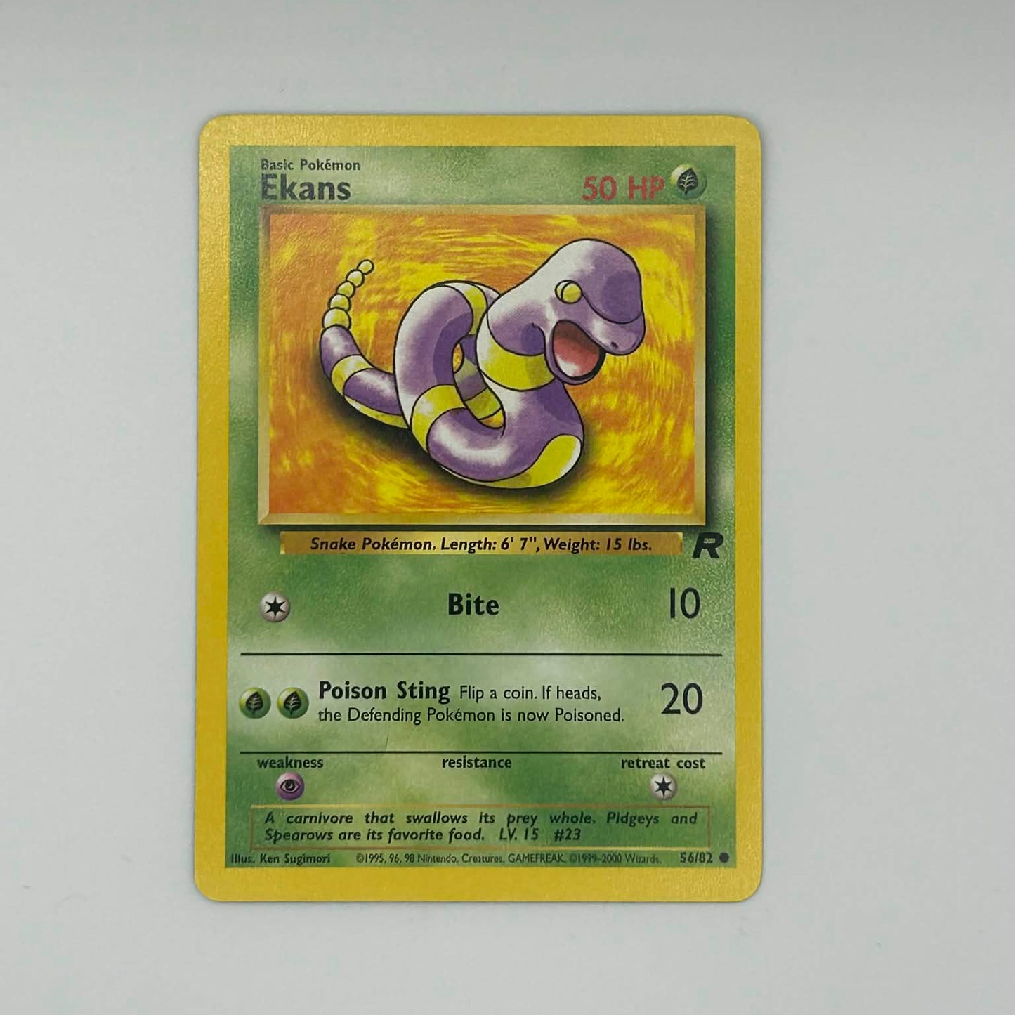 Ekans - Team Rocket (TR)
