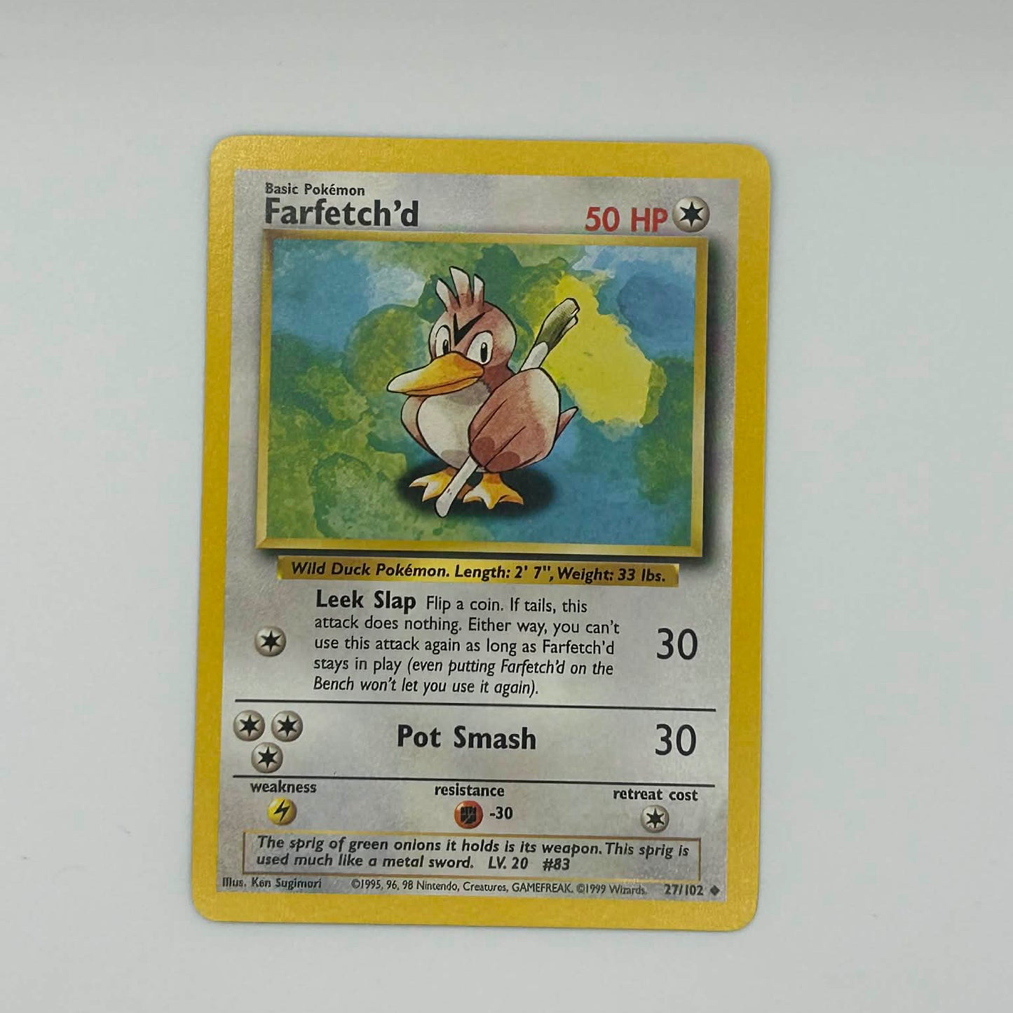 Farfetch'd Base Set 2 27/102