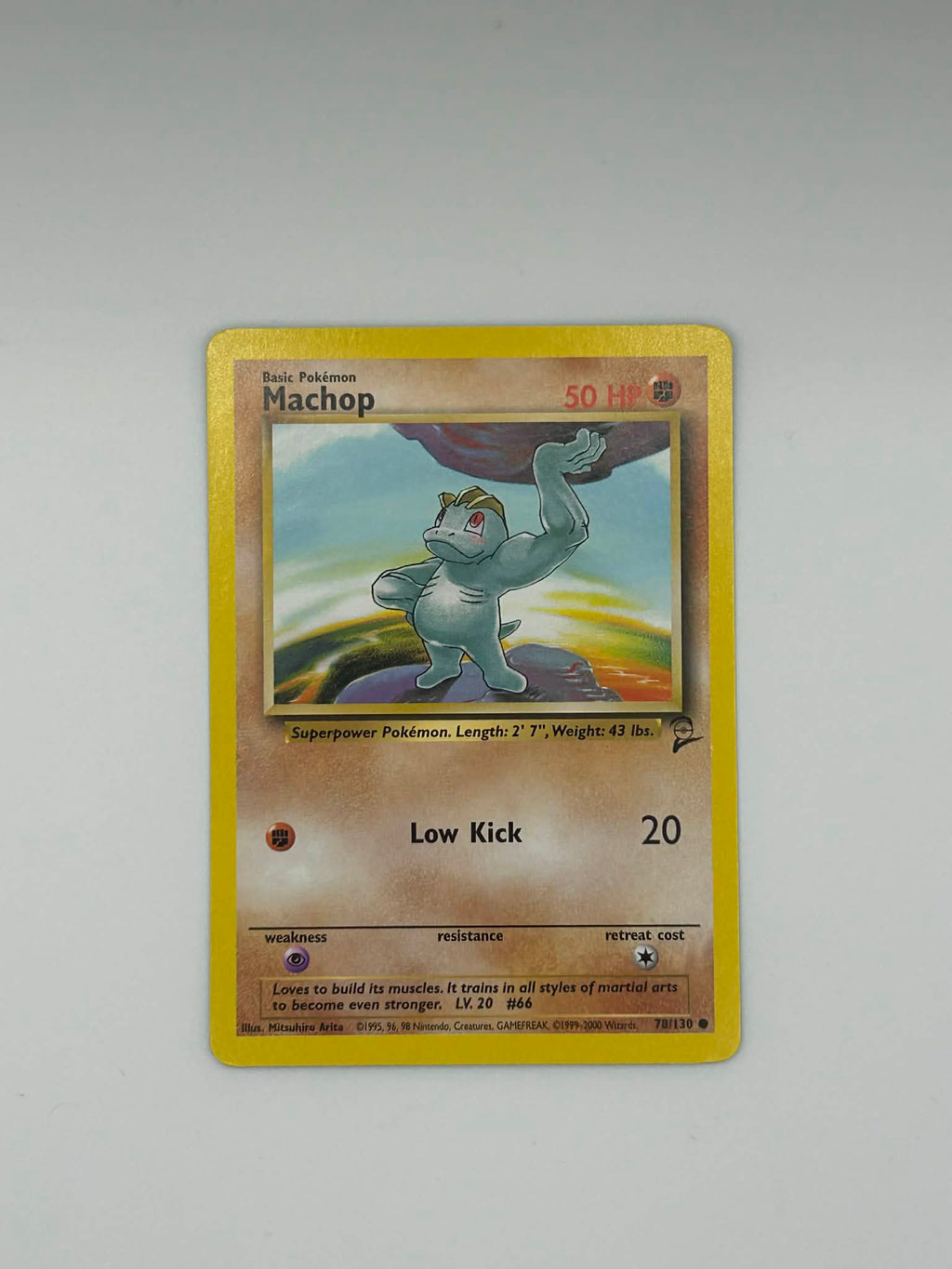 Machop Base set