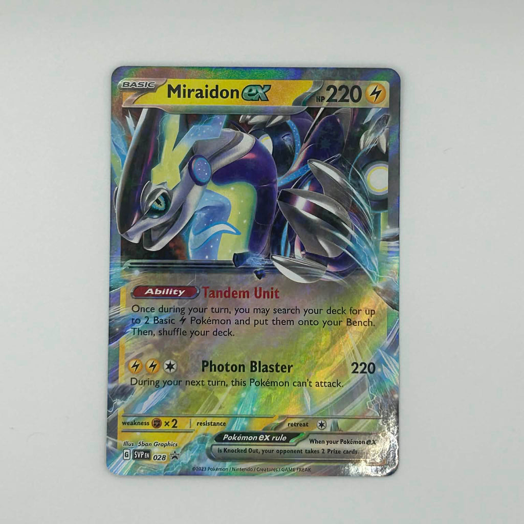 Miraidon ex - 028 - SV: Scarlet & Violet Promo Cards (SVP)
