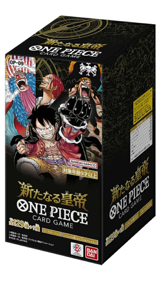 One Piece 09 The new emperor Booster Box Japanese
