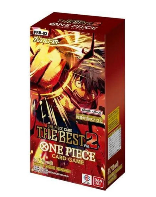 One Piece Card Game Japanese- Premium Booster: The Best Vol.2 PRB-02 Booster Box