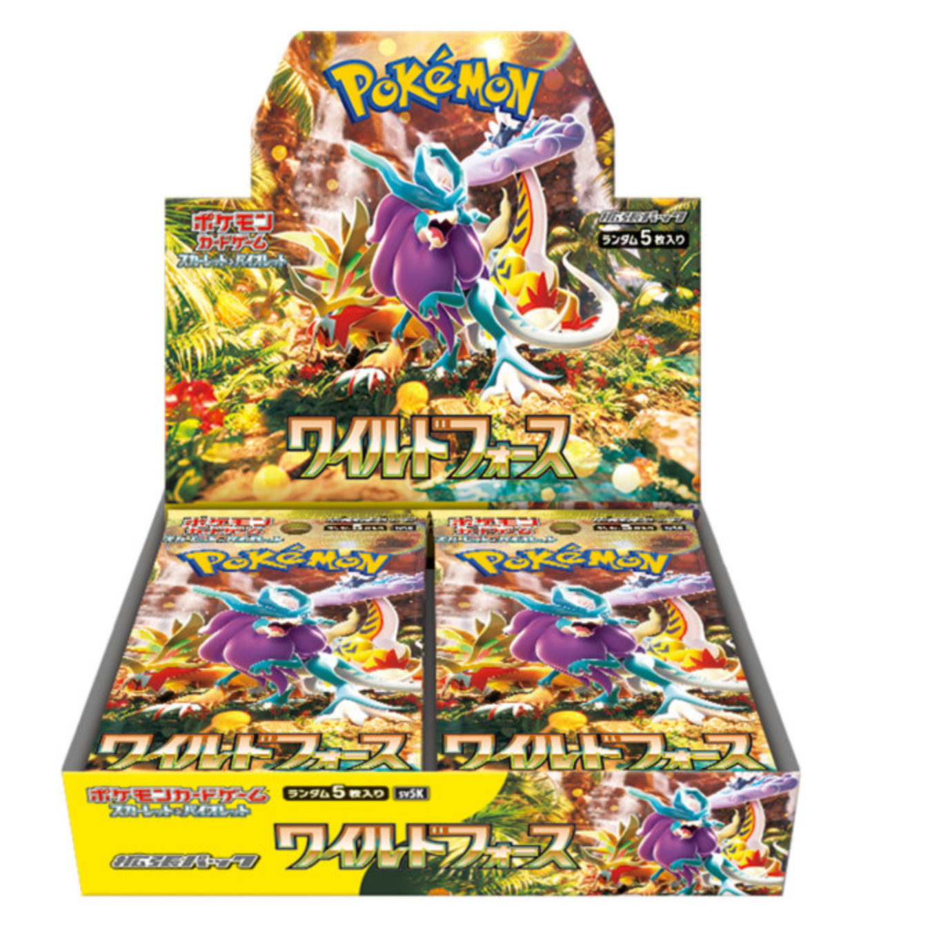 Pokemon Japanese Wild Force Booster Box