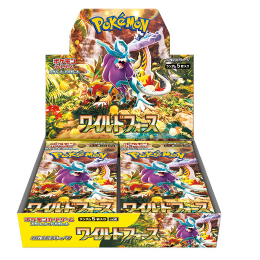 Pokemon Japanese Wild Force Booster Box