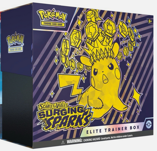 Pokemon Scarlet and Violet - Surging Sparks Elite Trainer Box