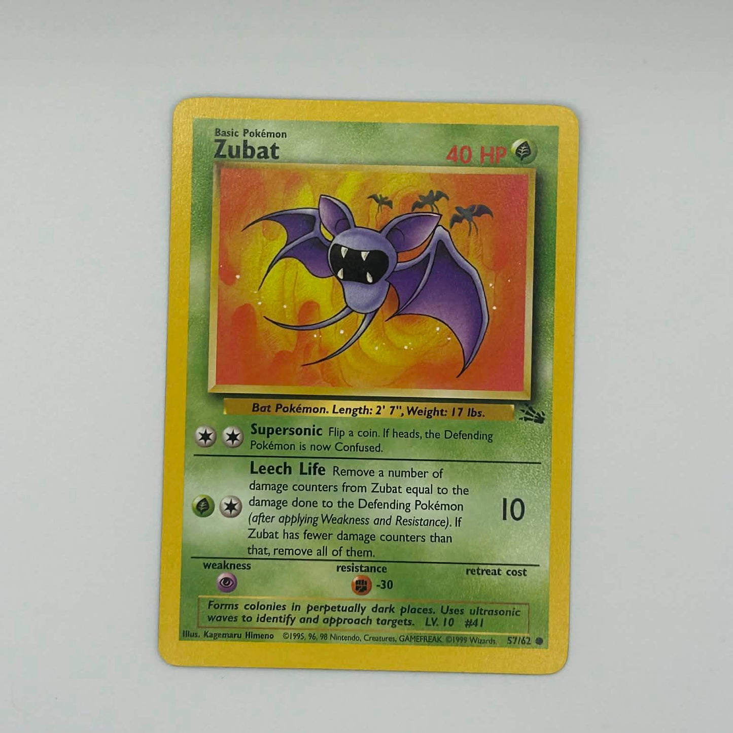 Zubat - Fossil (FO)